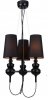 LAMPA SUFITOWA WISZĄCA AZZARDO BAROCO 3 PENDANT AD-7121S-3BK